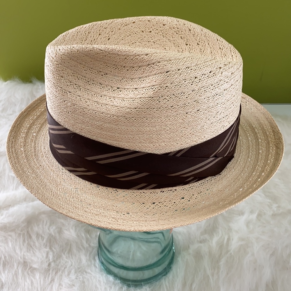 Vintage - for you! Dobbs straw hat.